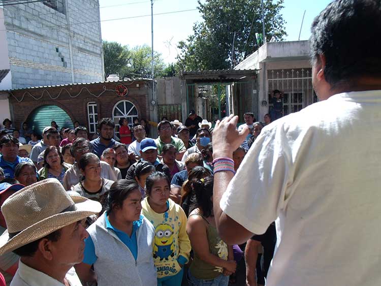 Intentan detener a vocero de autodefensa de San Gabriel Chilac