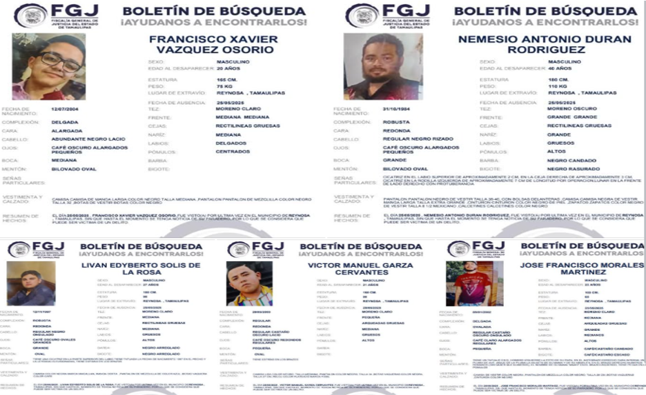 Reportan como desaparecidos a los integrantes del Grupo Fugitivo