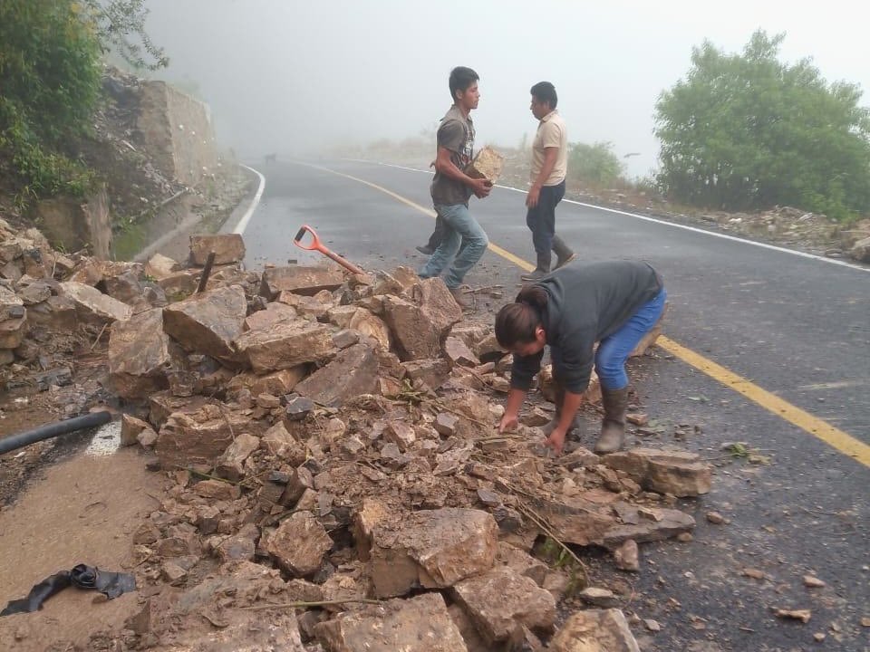 Las lluvias dejaron incidentes menores en el estado de Puebla