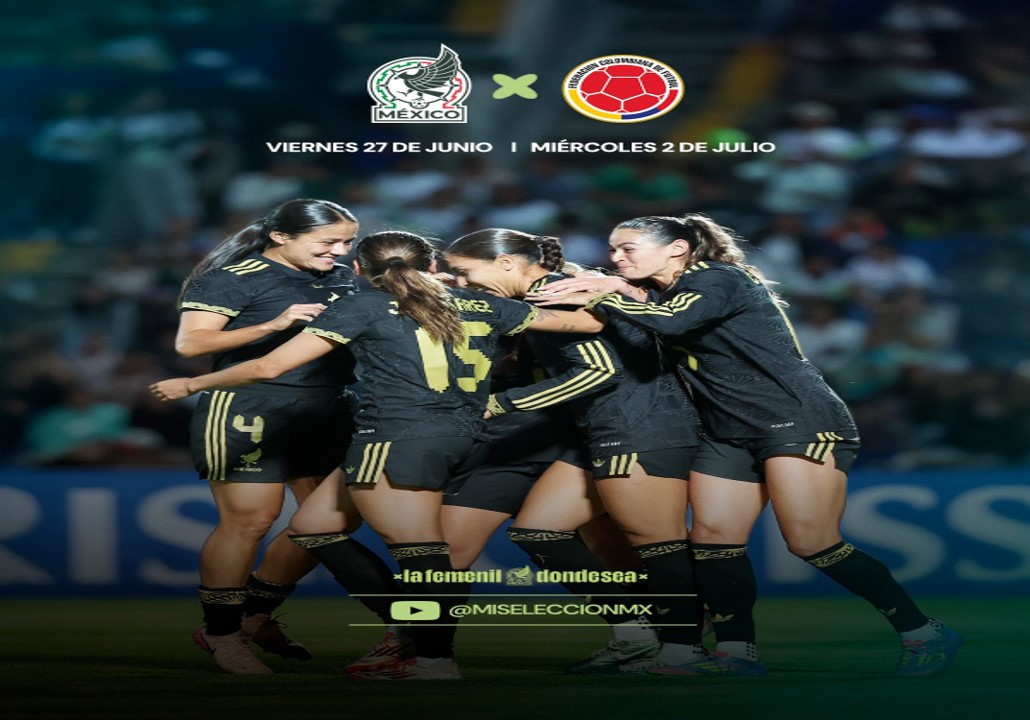 Selección de México Femenil enfrentará a Colombia