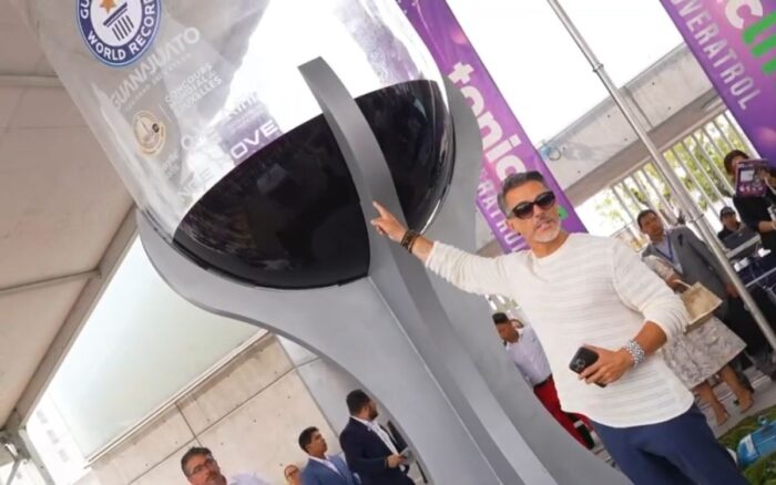 La Copa de Vino más grande del mundo está en Guanajuato