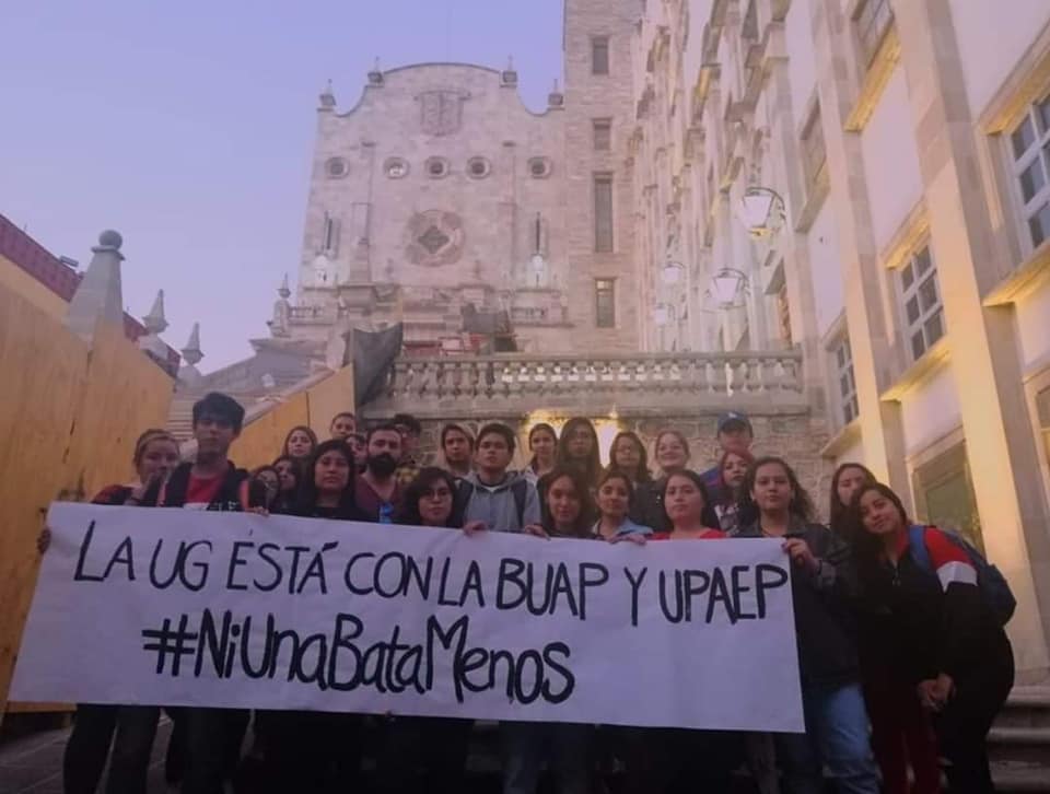 Universidad de Guanajuato apoya protestas de la BUAP y UPAEP