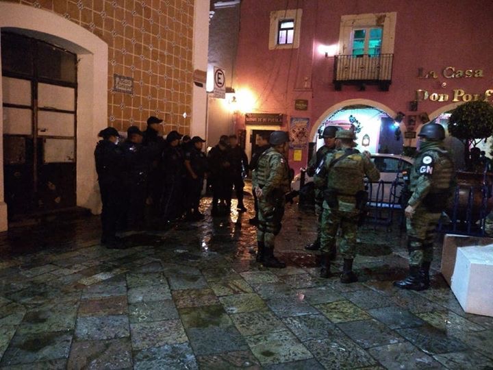 Guardia Nacional detiene a 6 que agredieron a policías de Atlixco
