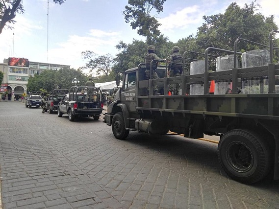 Guardia Nacional inicia operativos en focos rojos de Tehuacán