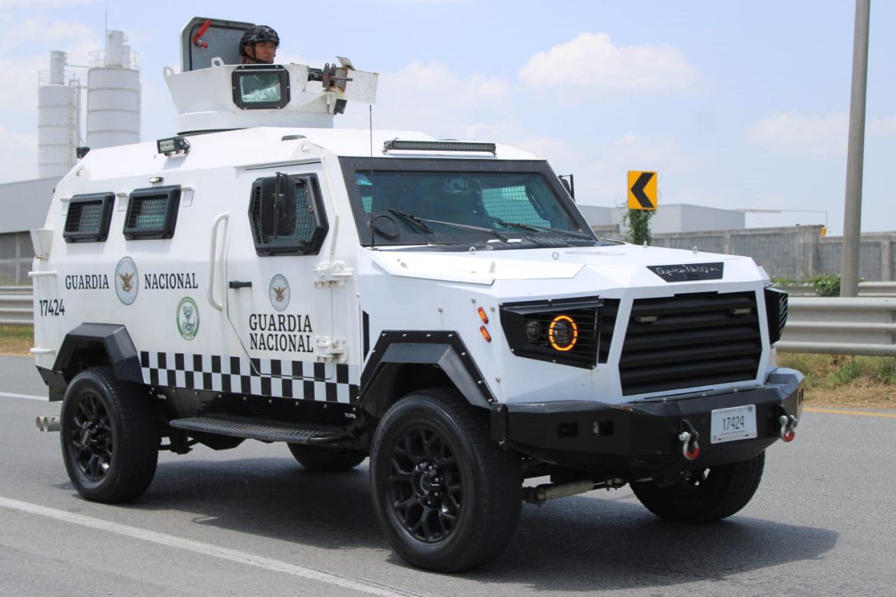 Guardia Nacional vigila autopistas de Puebla