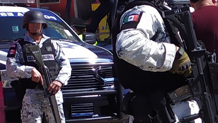Guardia Nacional detiene a Juan con droga en San Salvador El Verde