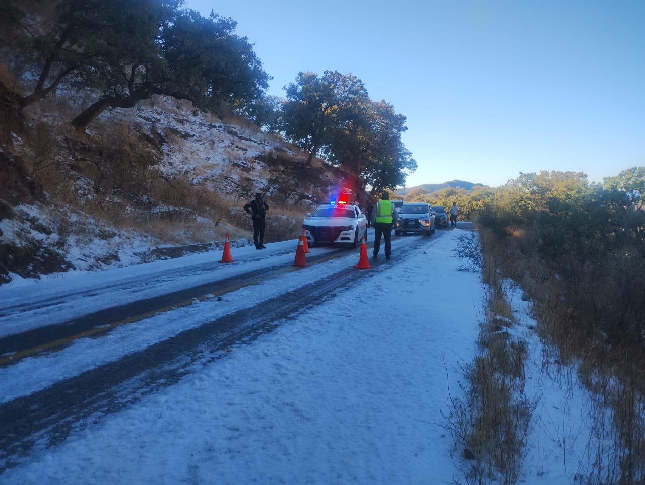 FOTOS Guardia Nacional implementa PLAN DN-lll-E por nevadas