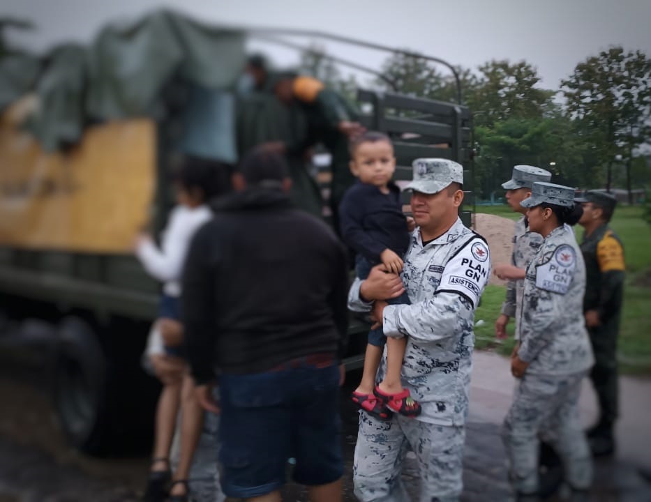 Activan Plan GN-A para afectados por Pilar en Tabasco