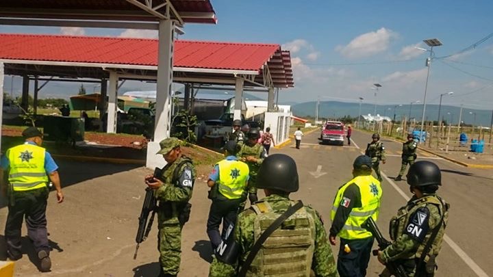 Llega Guardia Nacional a predio de Atlixco