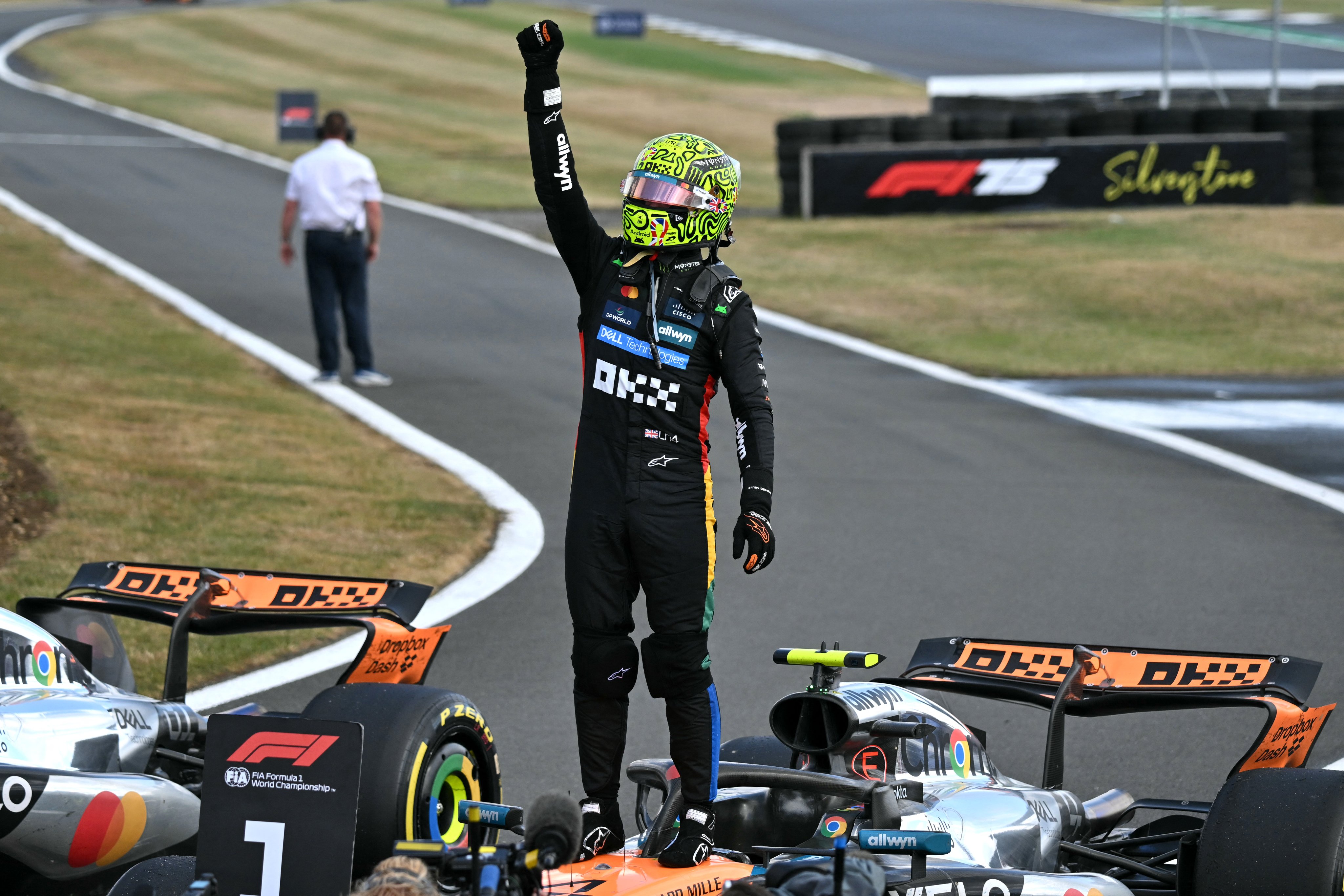 Lando Norris gana el GP de Gran Bretaña