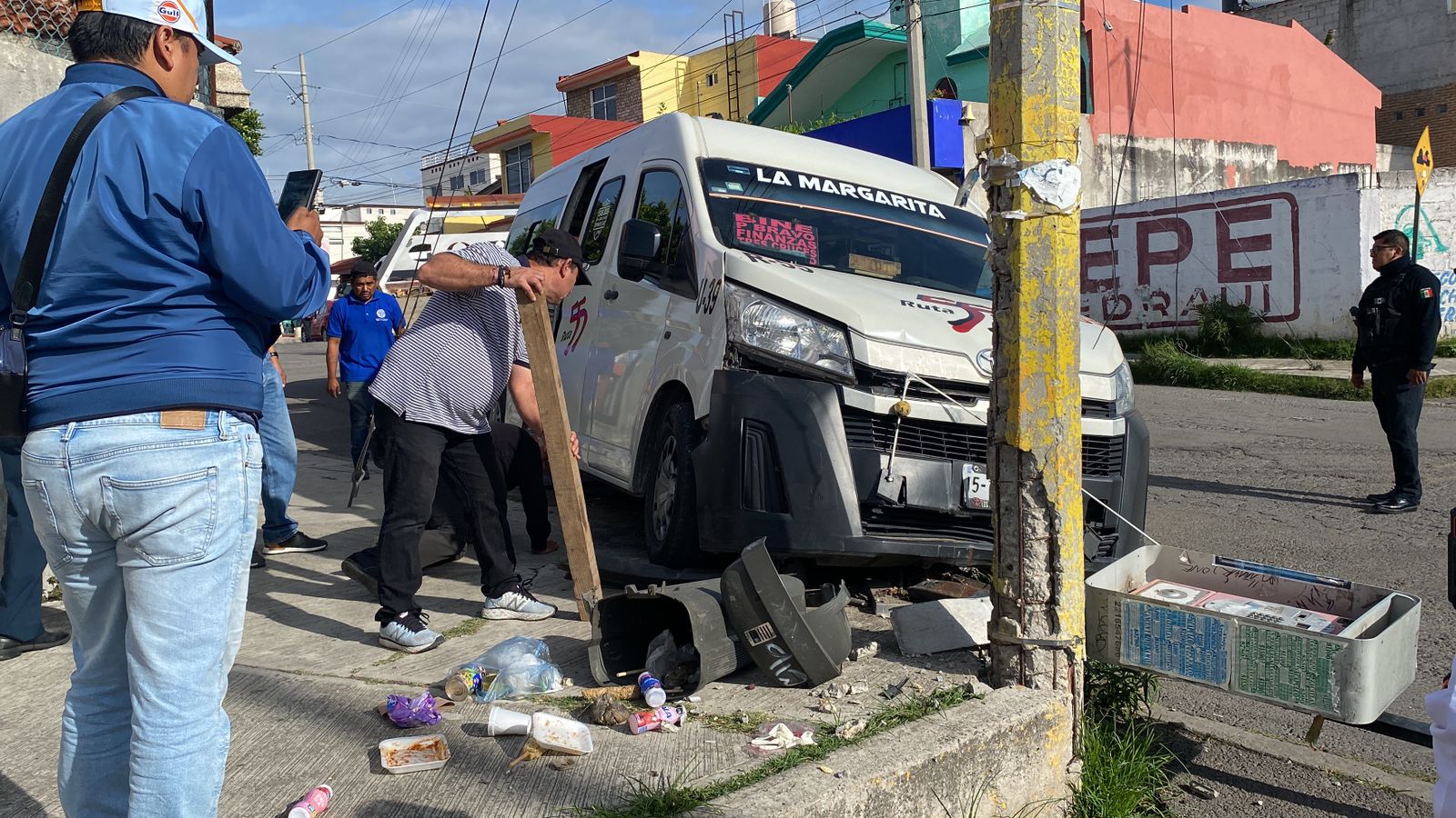 En 5 días, reportan 7 accidentes de transporte público y 3 muertos