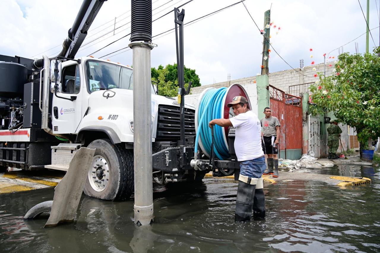 Más de dos semanas lleva Chalco bajo el agua