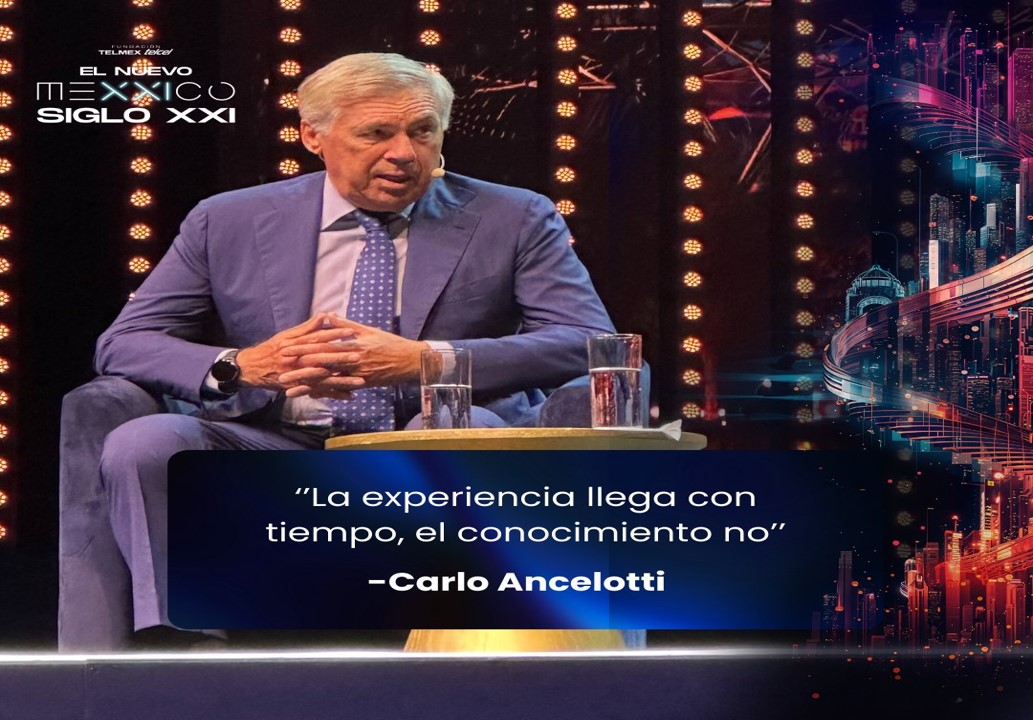 Carlo Ancelotti compartió su visión del liderazgo y éxito