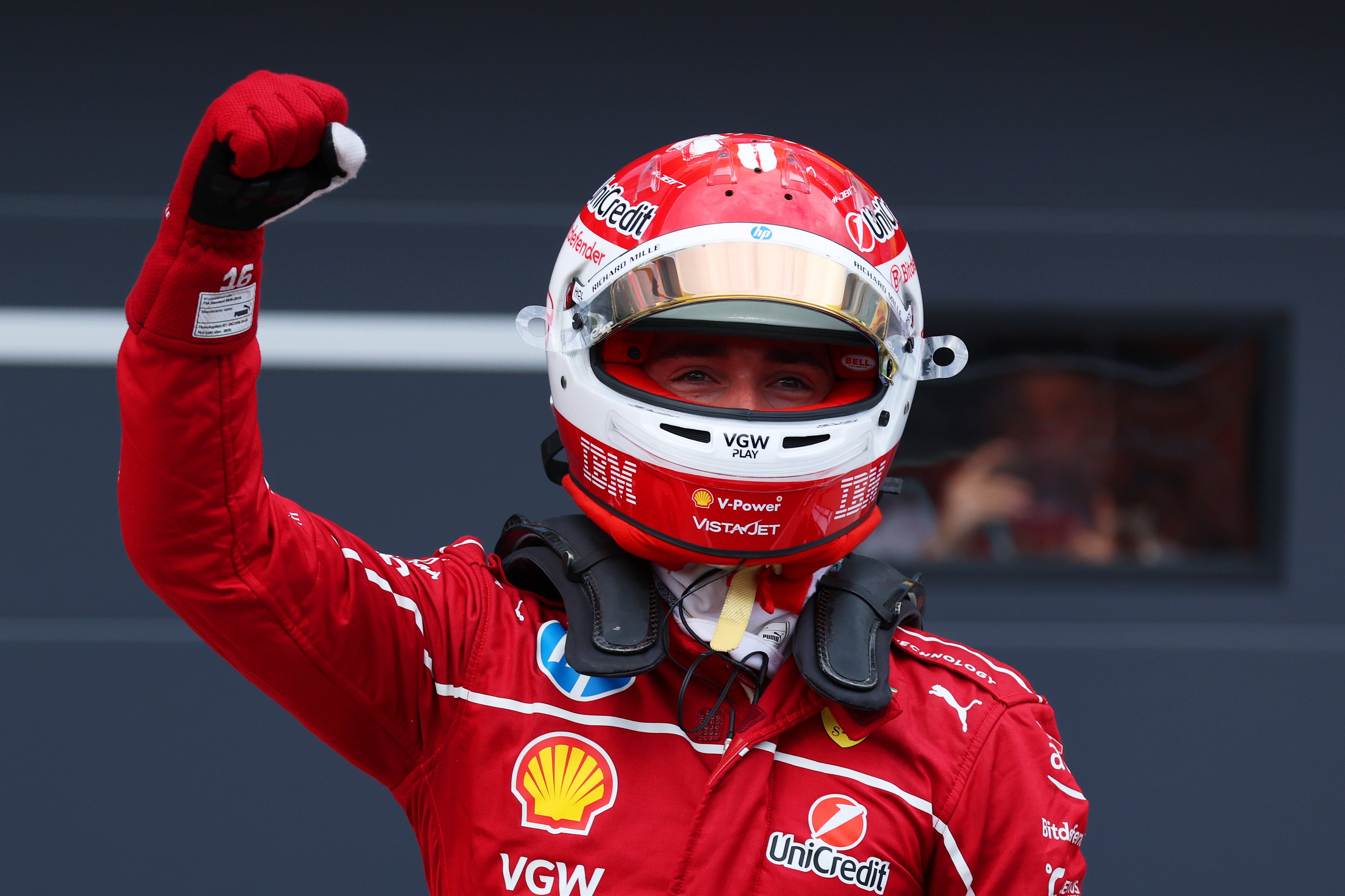 Leclerc logra una sorprendente pole position en Hungría