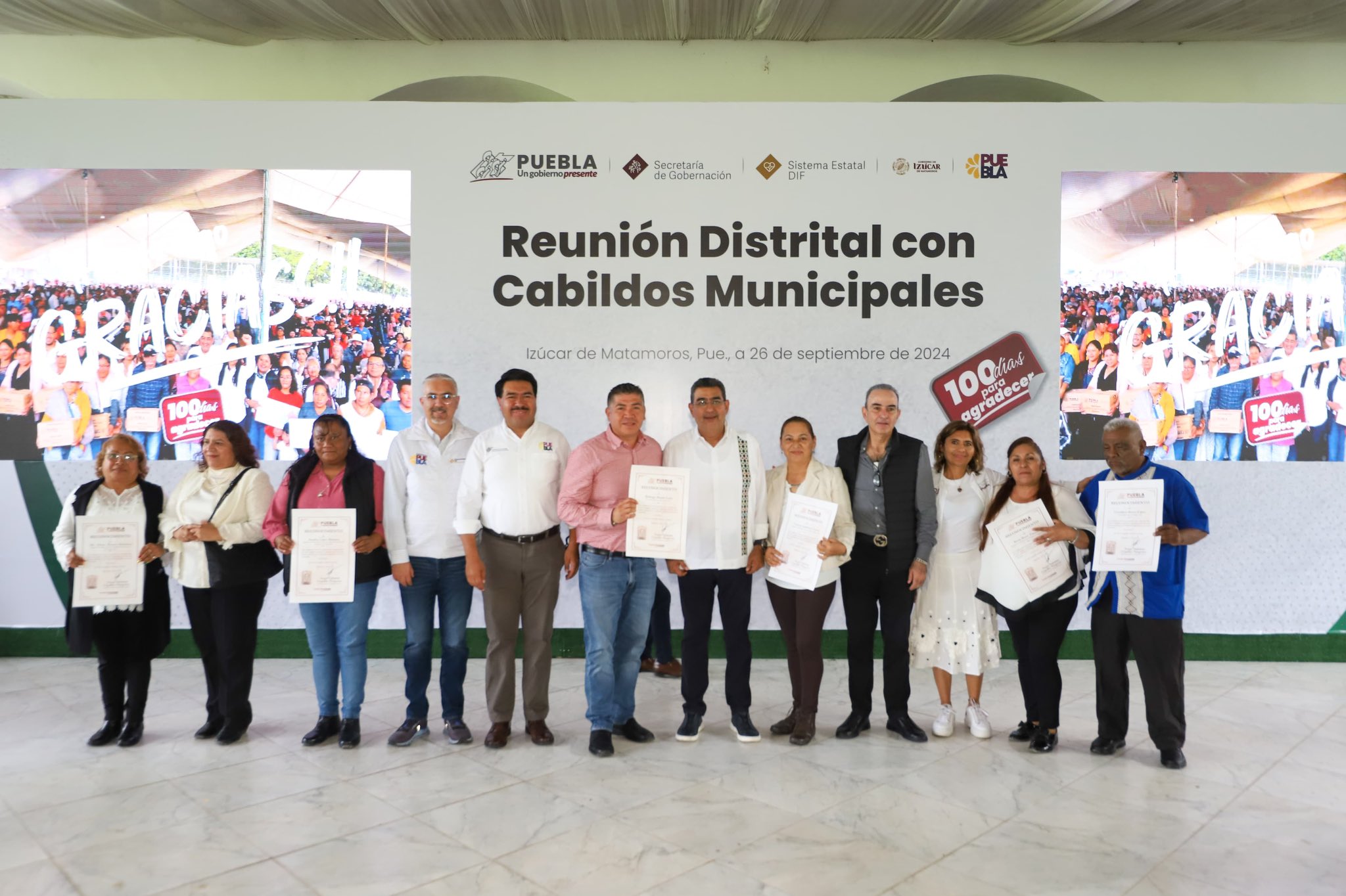 Céspedes sostiene reunión con alcaldes electos de Izúcar de Matamoros