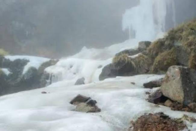 Registran bajas temperaturas en municipios aledaños al Pico de Orizaba