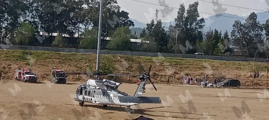 Guardia Nacional sobrevuela Texmelucan tras asesinato de 3 personas