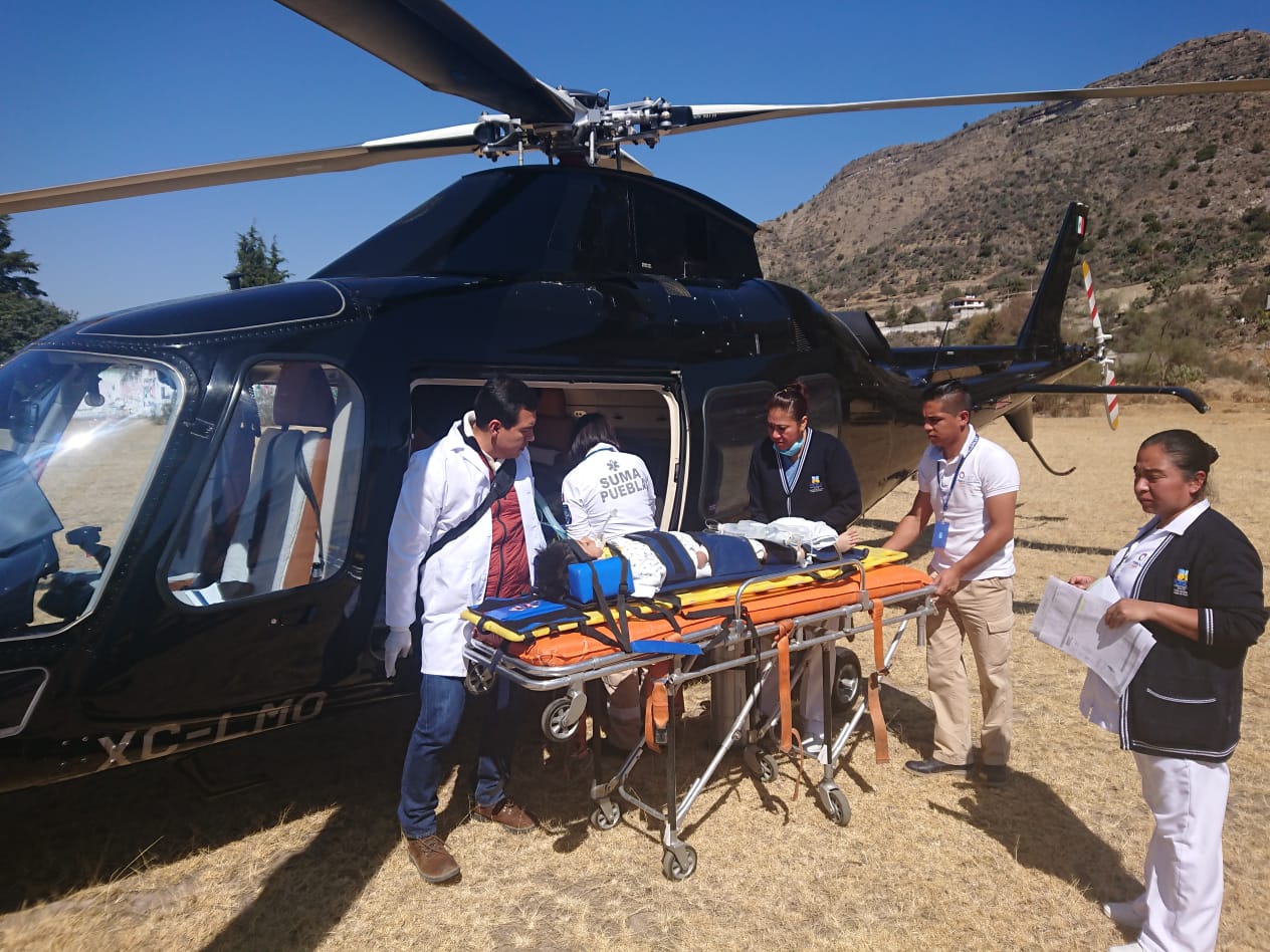 Destina gobierno helicóptero Agusta para servicios de emergencia