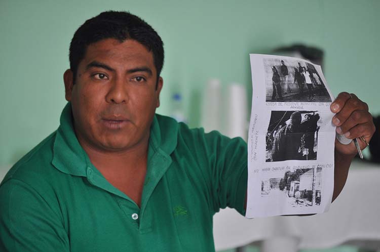 Pierde un ojo mujer agredida en desalojo de Xayacatlán