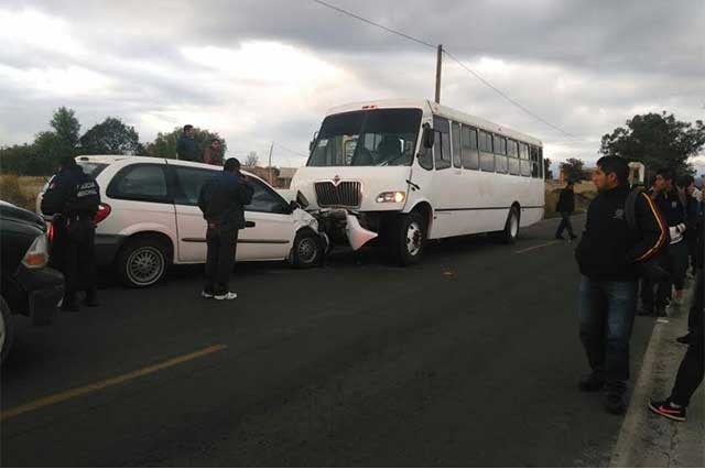 Alcohol ocasiona 99 % de accidentes viales en Huejotzingo