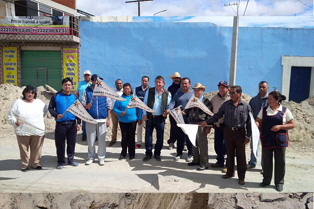 Inician obras de dignificación por más de 9 mdp en Tepeaca