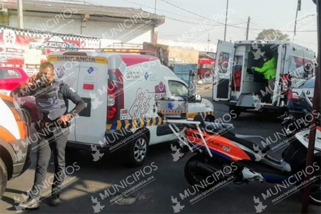 Golpean y balean a transeúnte en la zona del mercado Hidalgo en Puebla