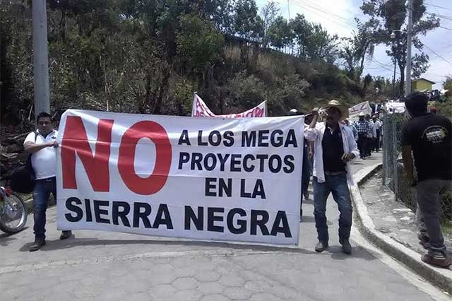 Lejos solución al conflicto de hidroeléctrica en Sierra Negra: Fermín González