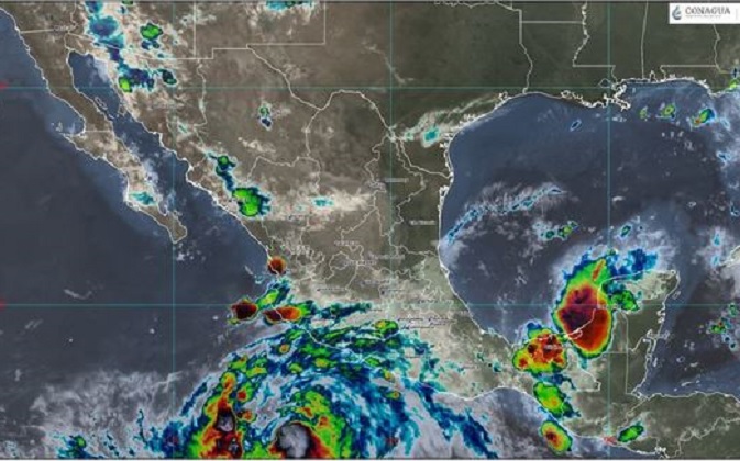 Huracán Hilary provocará fuertes lluvias este jueves en Puebla