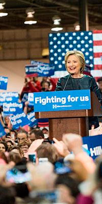 Iniciarán campaña por Hillary Clinton en municipios de Puebla