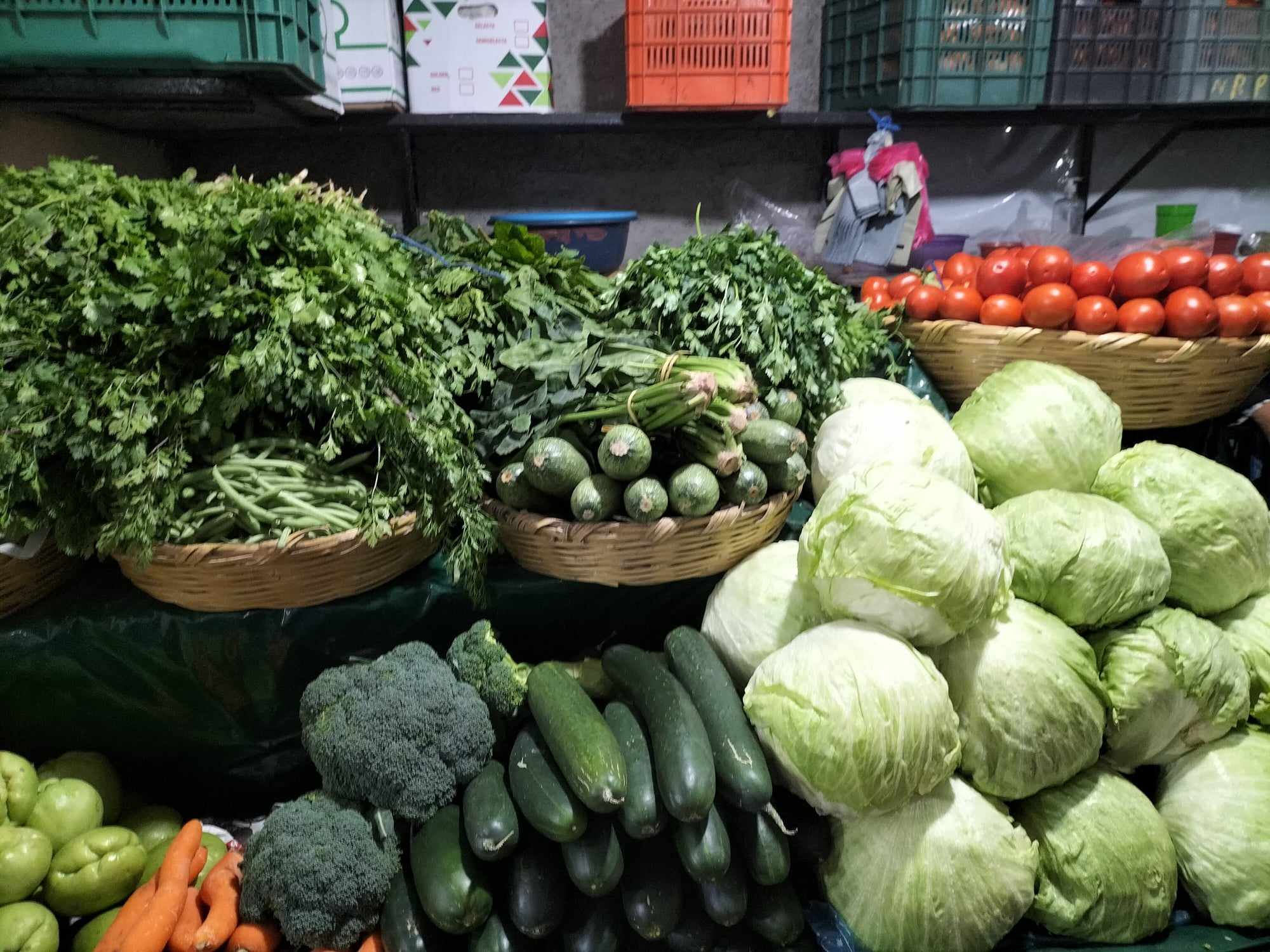 Heladas elevan precios de hortalizas y productos del campo 50% en Tehuacán