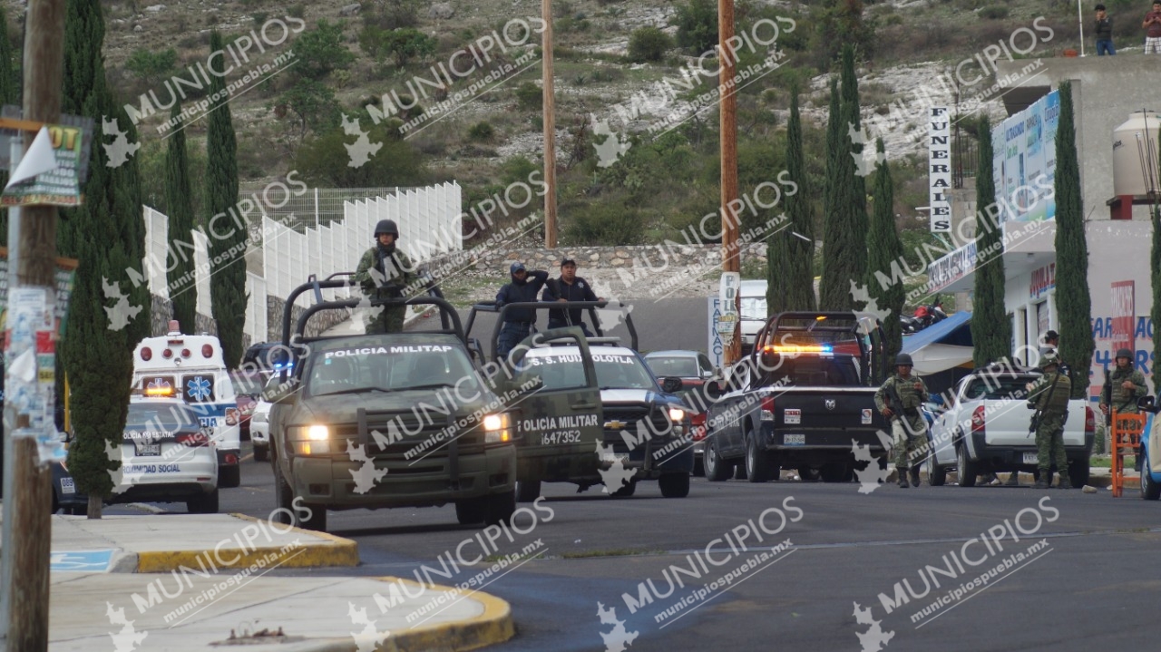Reportan balazos en inmediaciones del Hospital de Tecamachalco
