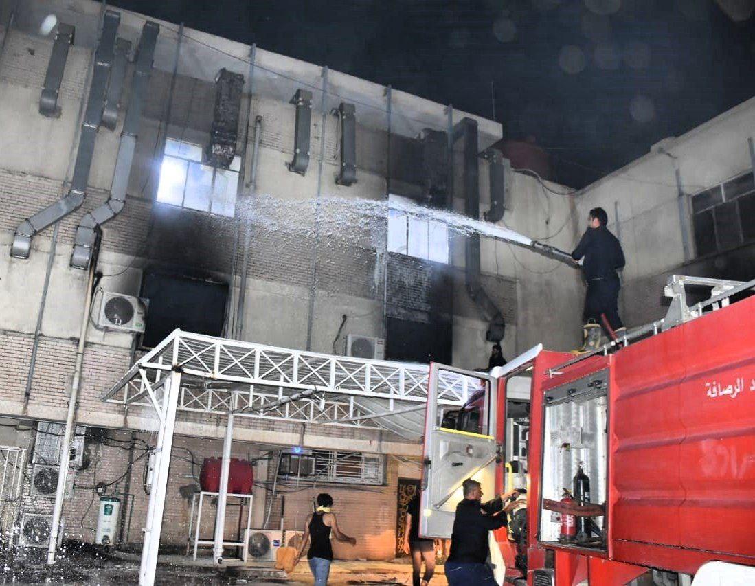 Explosión en hospital covid de Bagdad dejó 82 muertos y 110 heridos