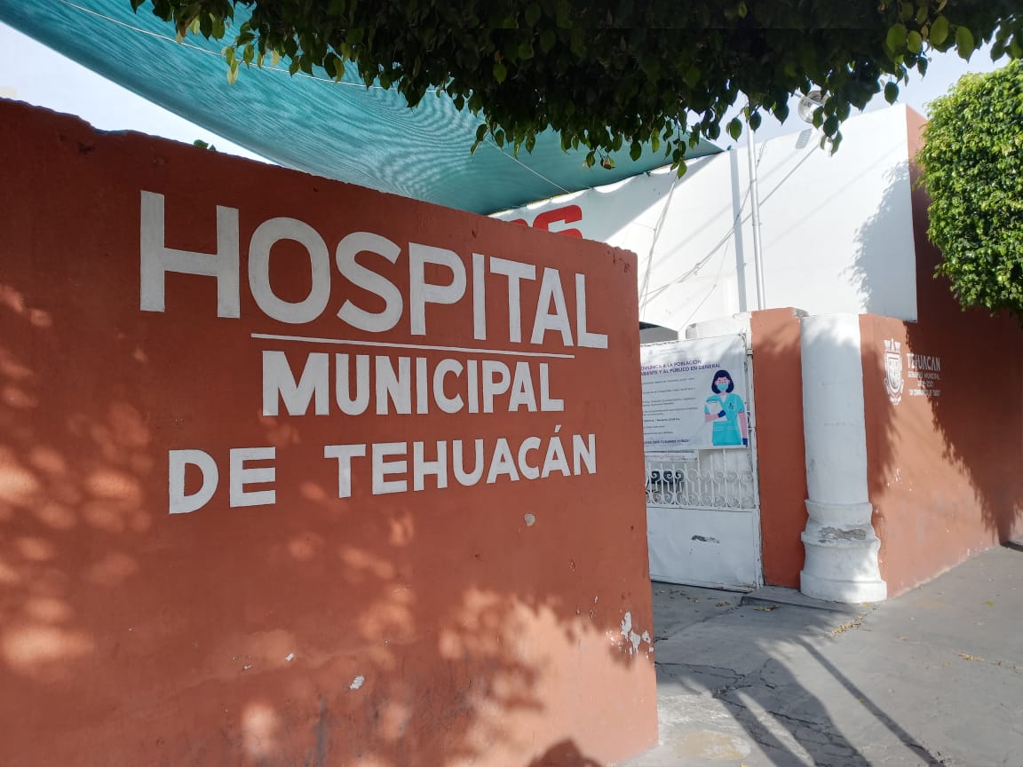 Depris clausura hospital municipal de Tehuacán