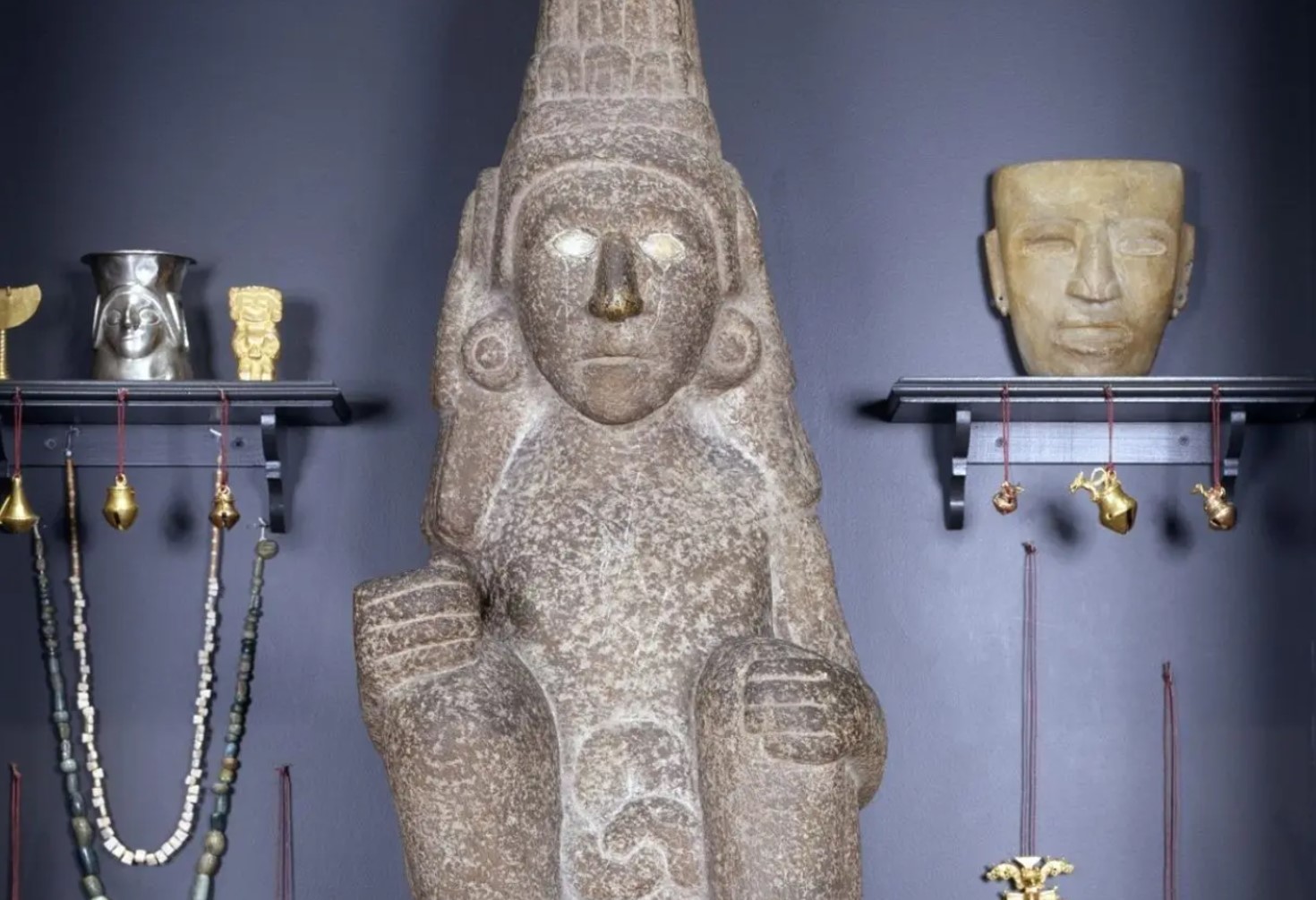 Escultura de Macuilxóchitl podría ser recuperada y regresada a Huaquechula