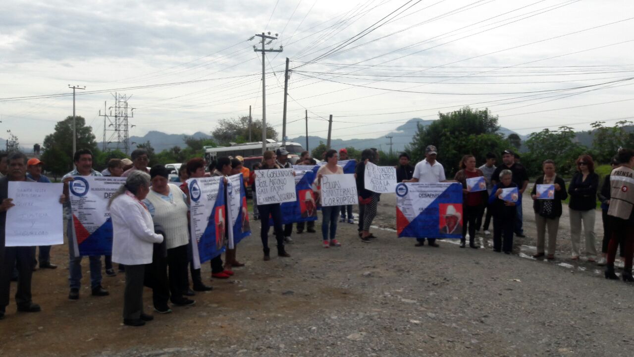 Habitantes de Huauchinango exigen a Fiscalía respuesta del paradero Job Márquez