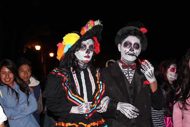 Huejotzingo celebra la temporada de muertos 2014