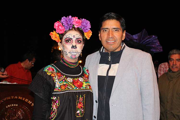 Huejotzingo celebra la temporada de muertos 2014