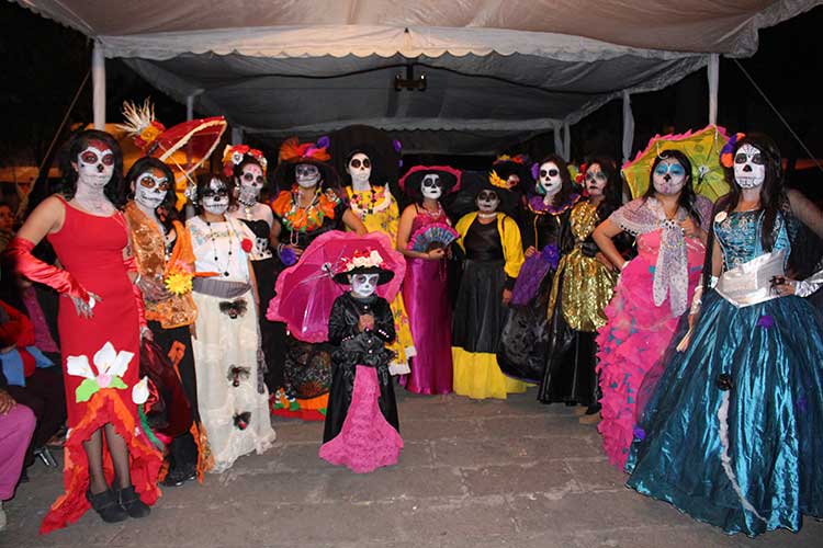 Huejotzingo celebra la temporada de muertos 2014