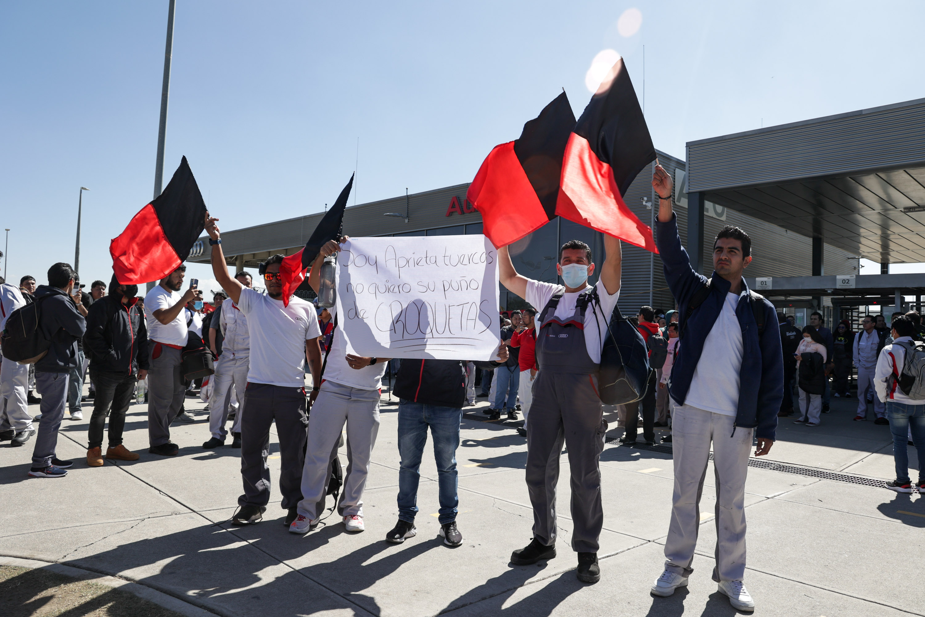 Huelga en AUDI: desacuerdo por aumento salarial cumple 20 días