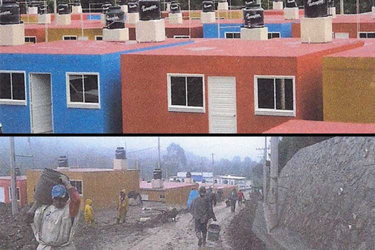 Olvidan construir escuela y muros de contención en Huixtla