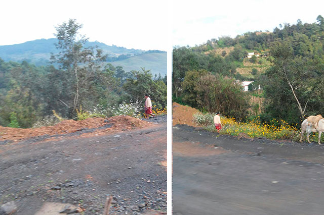 Advierten hundimiento en carretera Huauchinango-Naupan