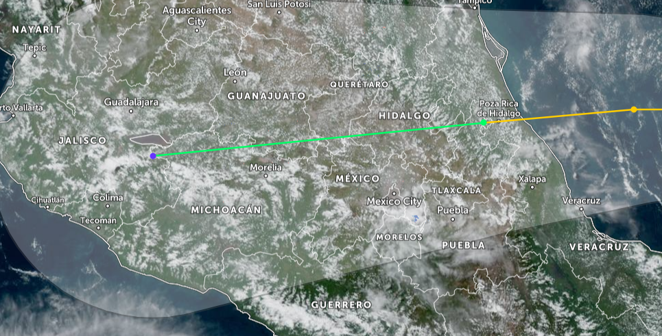 En Puebla habrá lluvias por el huracán Grace