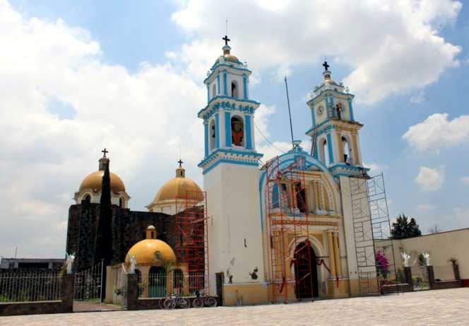 Valoran demoler parte de la parroquia de Coronango por daños