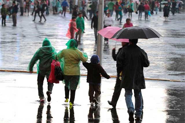 Se esperan lluvias en algunas regiones de Puebla este jueves