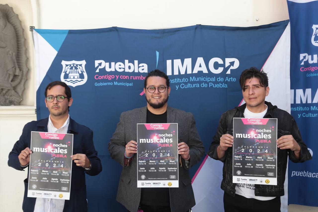 Presenta IMACP calendario de las Noche Musicales 2024