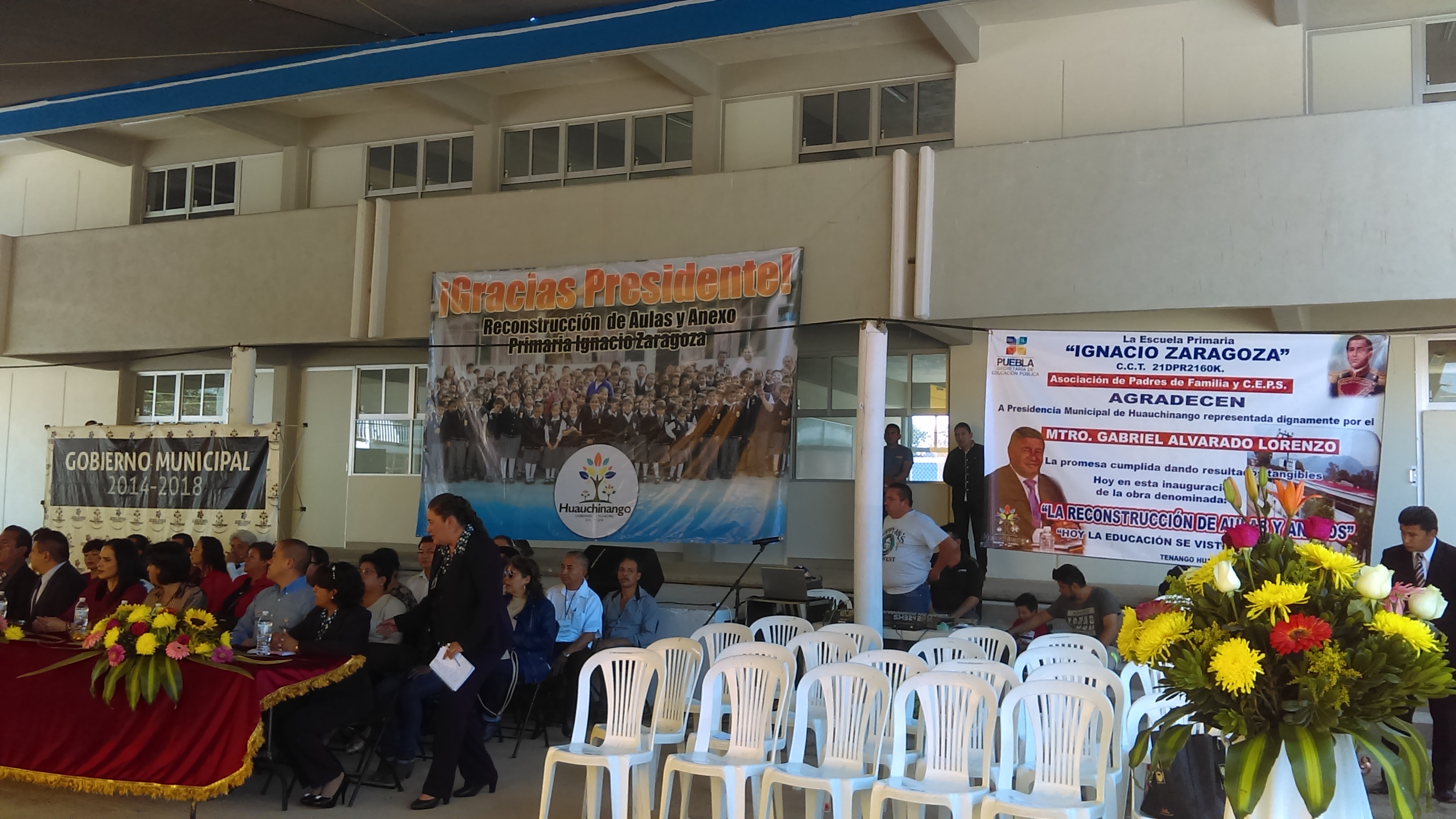 Después de 5 años reconstruyen primaria de Huauchinango