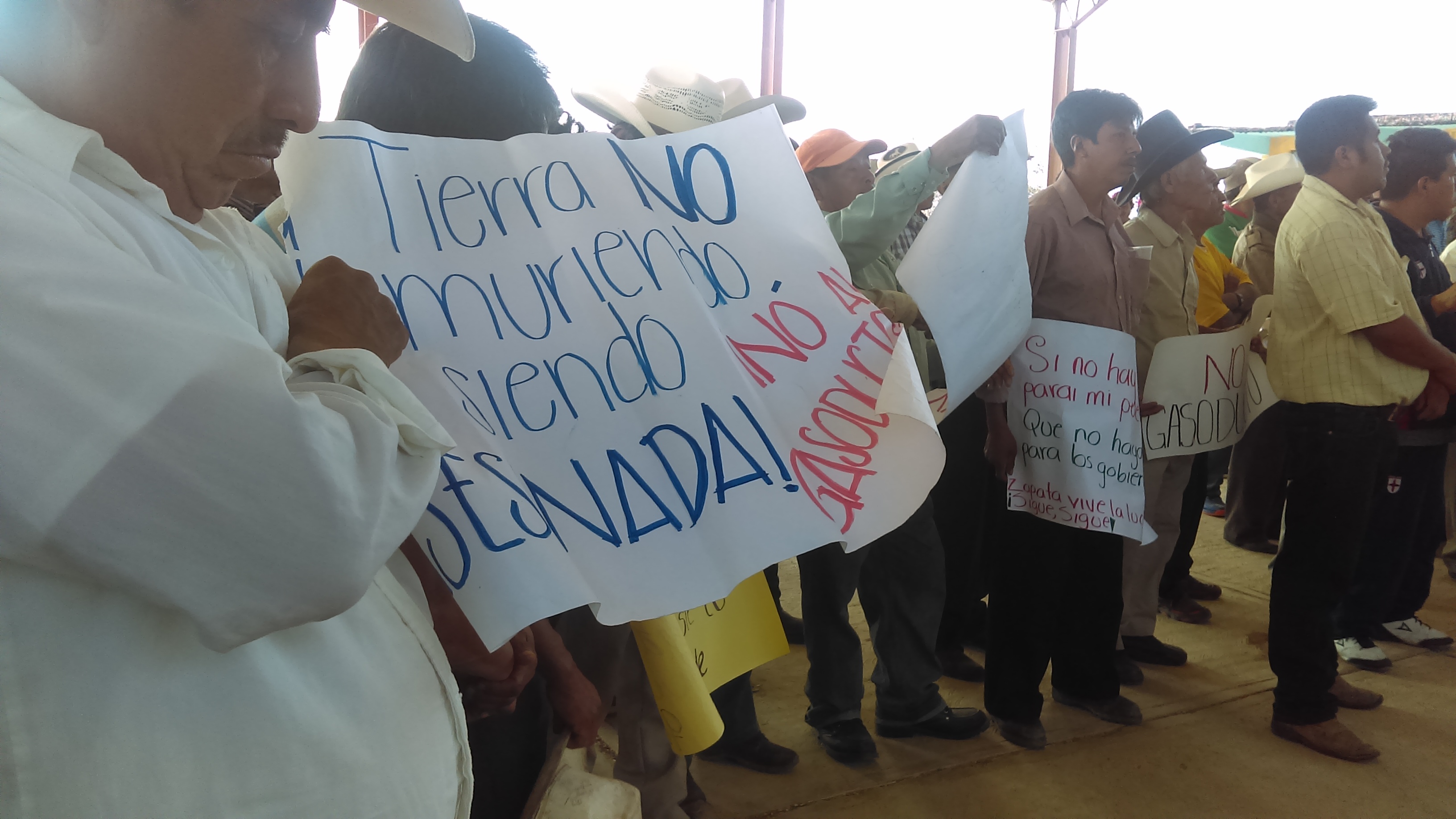 Denuncian acoso para imponer gasoducto Tuxpan-Tula en Puebla