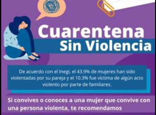 Asesoran a víctimas de violencia intrafamiliar durante cuarentena