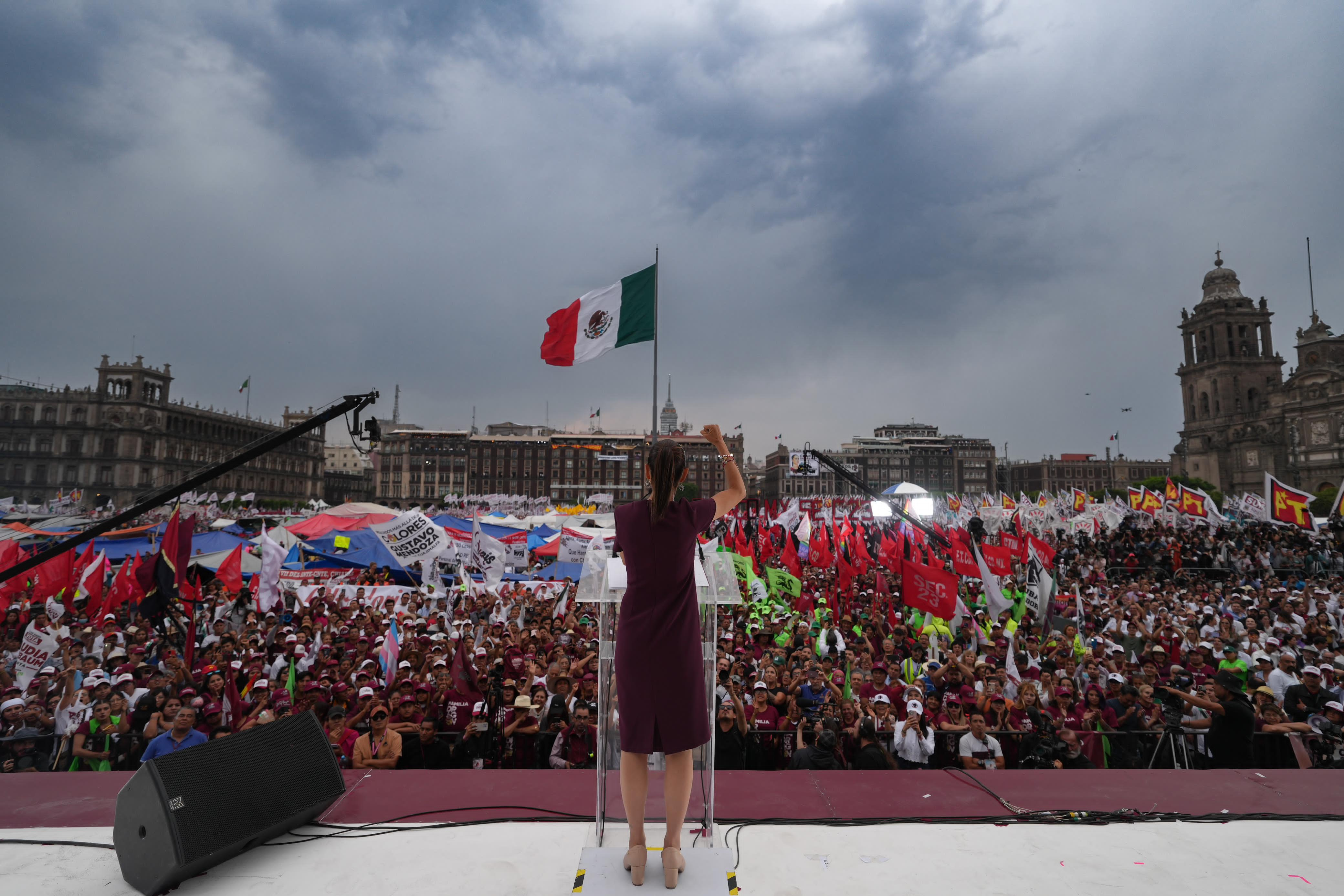 Sheinbaum: prometo ser una presidenta que entregue lo mejor por el bienestar de México