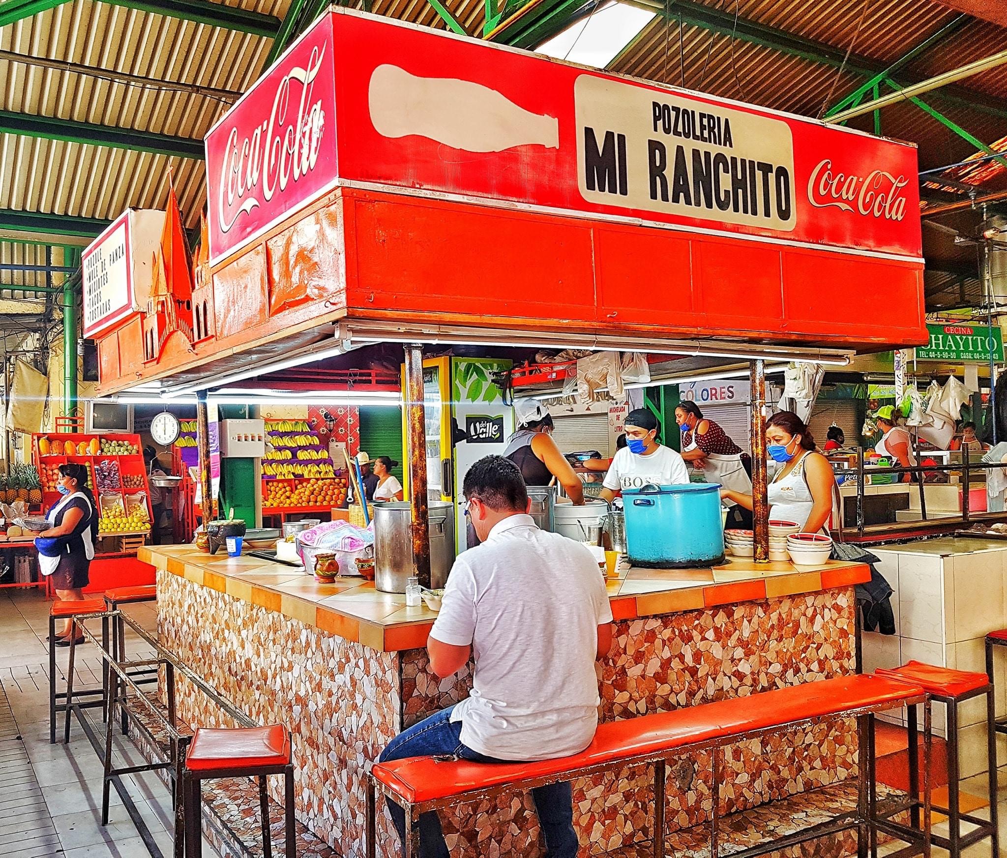 Repuntan ventas de vendedores de comida del mercado Benito Juárez de Atlixco